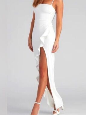 Windsor | Dresses | Windsor Kiari Formal Off The Shoulder Ruffled Dress |  Poshmark